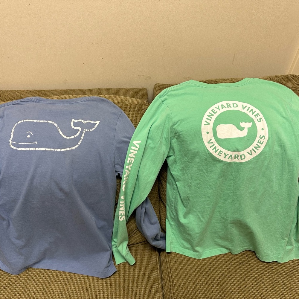 Vineyard Vines Long Sleeve t-shirts size: Youth Large (16)